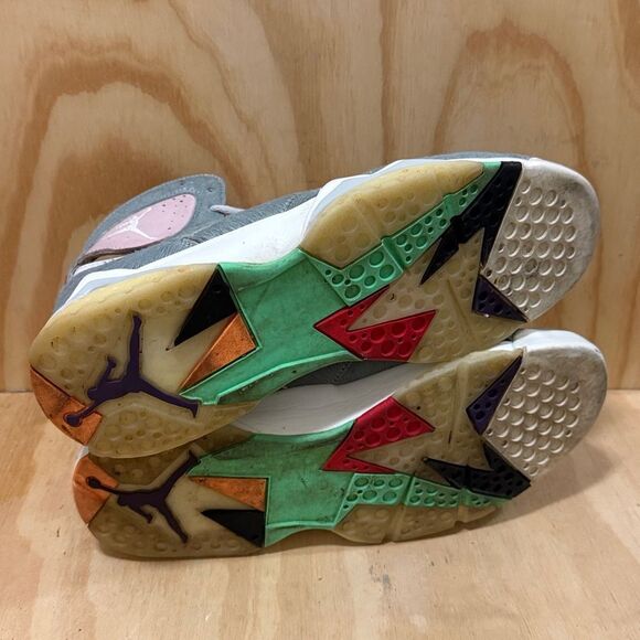 Mens Air Jordan 7 Retro SE Hare Shoes. CT8528 002 Neutral Gray Summit White 13 main image 8
